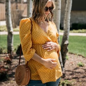 Maternity top